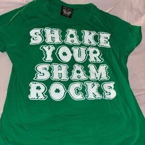 Green Graphic Tee St Patrick’s Day